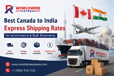 Best Canada to India Express Shipping Rates for eCommerce & Bulk Shipments
